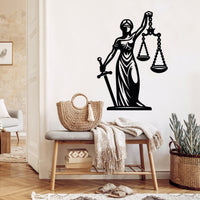 Metal Themis Wall Art