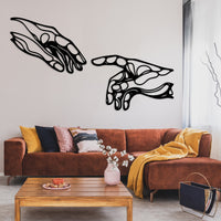 The Creation of Adam Metal Wall Art