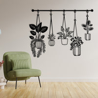 Flower Garden Metal Wall Art