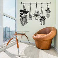 Flower Garden Metal Wall Art
