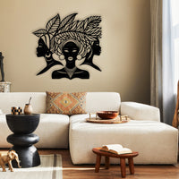 Majestic African Metal Wall Art