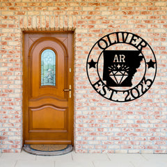 Arkansas Custom Metal Sign