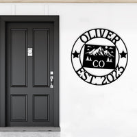 Colorado Custom Metal Sign