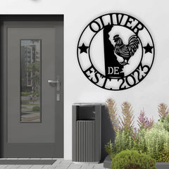 Delaware Custom Metal Sign