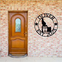 Idaho Custom Metal Sign