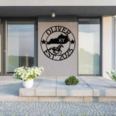 Kentucky Custom Metal Sign