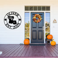 Louisiana Custom Metal Sign