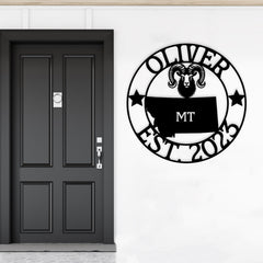 Montana Custom Metal Sign