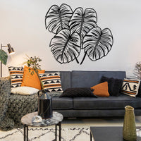 Monstera Leaf Metal Wall Art