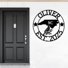 North Carolina Custom Metal Sign