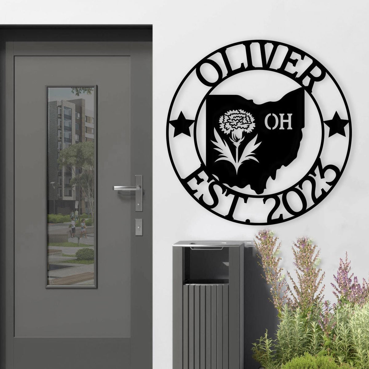 Ohio Custom Metal Sign