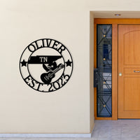 Tennessee Custom Metal Sign
