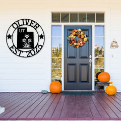 Utah Custom Metal Sign