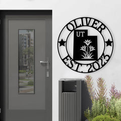 Utah Custom Metal Sign
