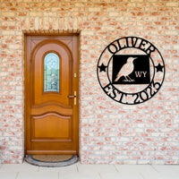 Wyoming Custom Metal Sign