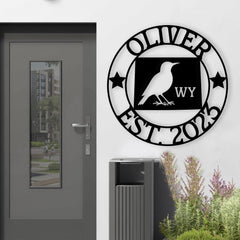 Wyoming Custom Metal Sign