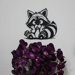 Silly Raccoon Wall Art