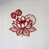 Large Lotus Flower Wall Art