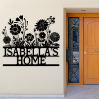 Custom Name Metal Sign