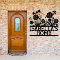 Custom Name Metal Sign