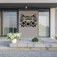 Sunflowers Custom Garden Sign