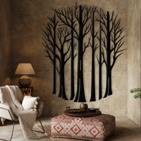 Majestic Forest Metal Wall Art