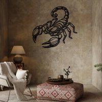 Metal Scorpion Wall Art