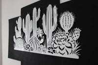 Metal Cactus Wall Decor