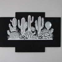 Metal Cactus Wall Decor