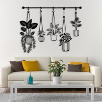 Flower Garden Metal Wall Art
