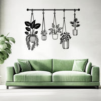 Flower Garden Metal Wall Art