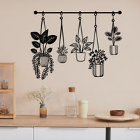 Flower Garden Metal Wall Art