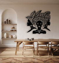 Majestic African Metal Wall Art