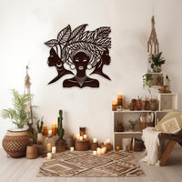 Majestic African Metal Wall Art