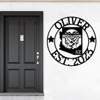 Arizona Custom Metal Sign