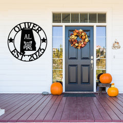 Alabama Custom Metal Sign