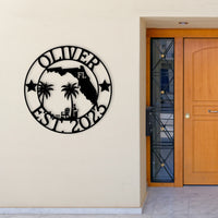Florida Custom Metal Sign
