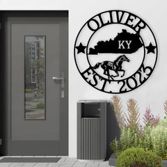Kentucky Custom Metal Sign