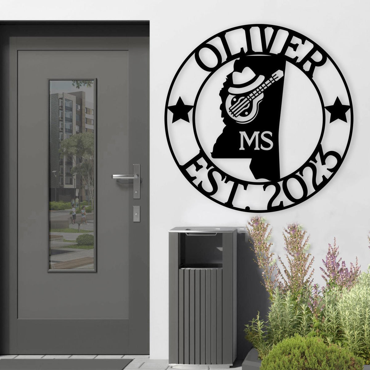 Mississippi Custom Metal Sign