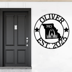 Missouri Custom Metal Sign