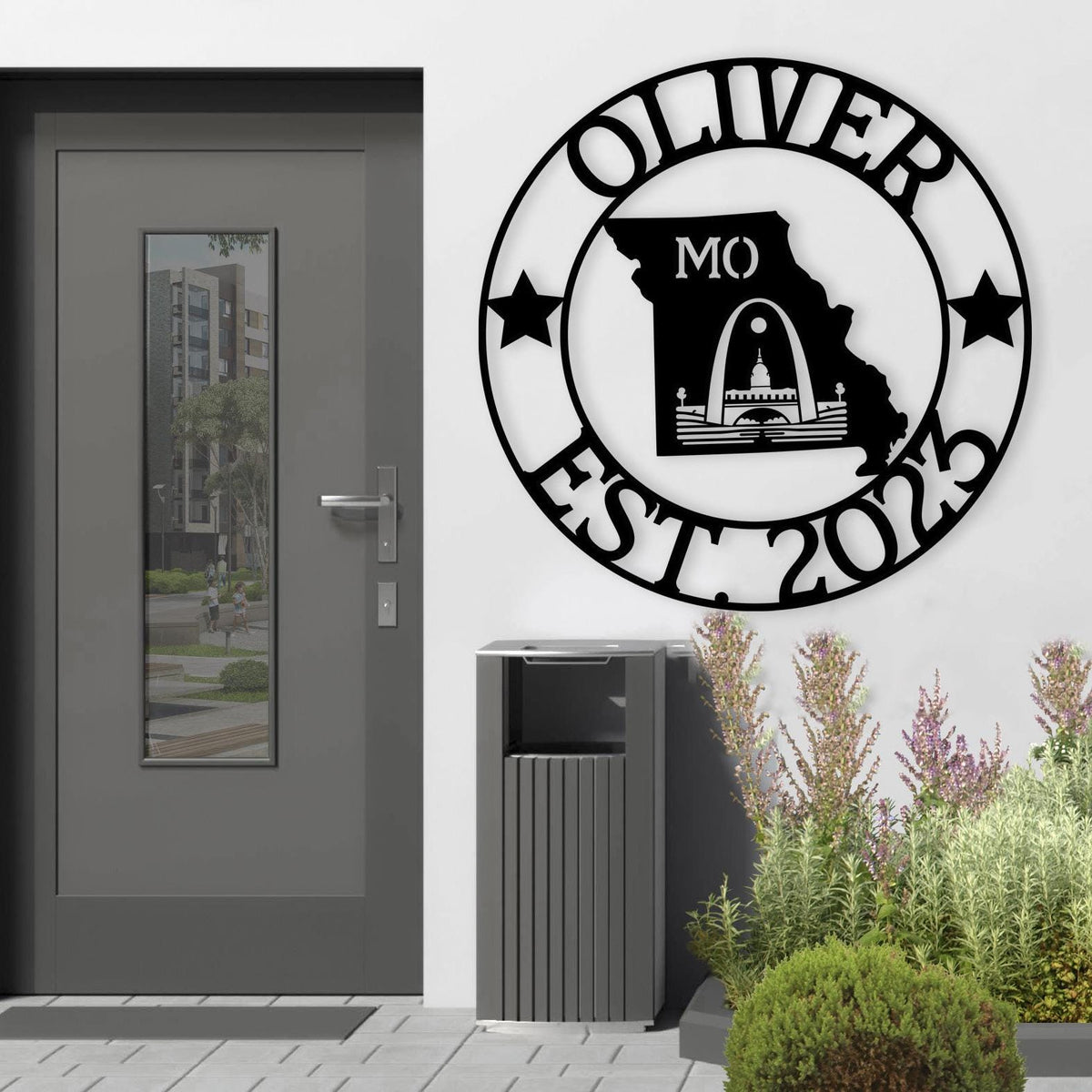 Missouri Custom Metal Sign