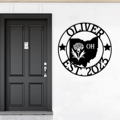 Ohio Custom Metal Sign