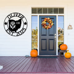 Ohio Custom Metal Sign
