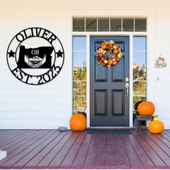 Oregon Custom Metal Sign