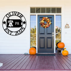 Pennsylvania Custom Metal Sign