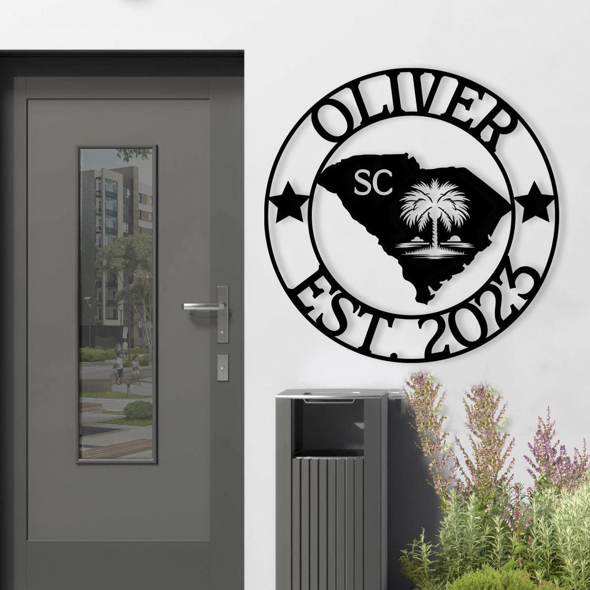 South Carolina Custom Metal Sign