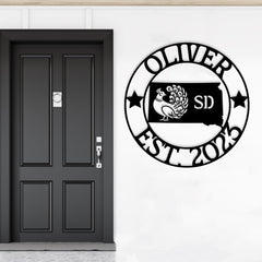 South Dakota Custom Metal Sign
