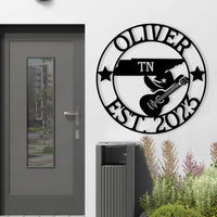 Tennessee Custom Metal Sign