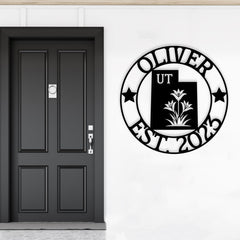 Utah Custom Metal Sign