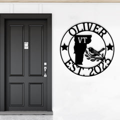 Vermont Custom Metal Sign